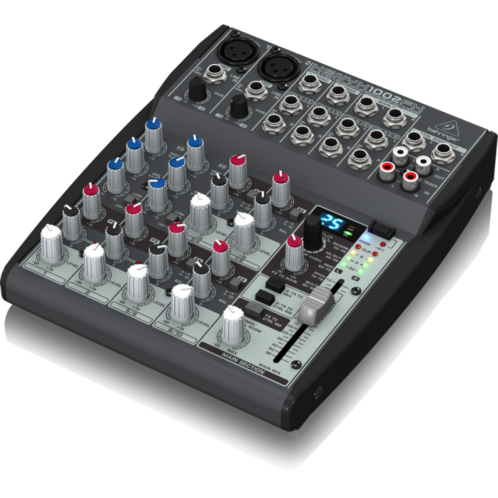 מיקסר 10 ערוצים Behringer Xenyx 1002FX