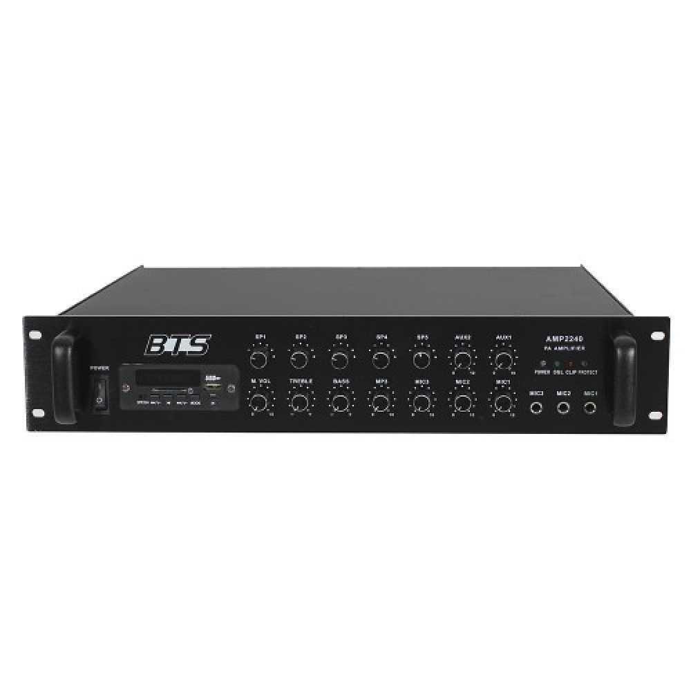 מגבר כריזה 240W / 5 Zone BT