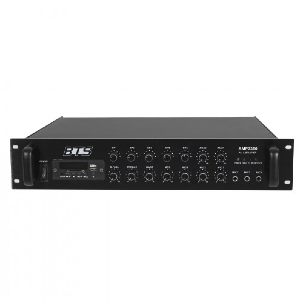 מגבר כריזה 360W / 5 Zone
