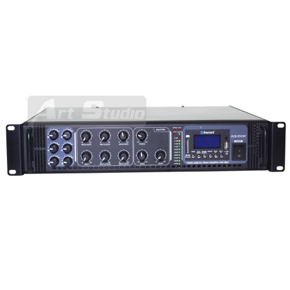 מגבר כריזה 350W, גיבוי 24V