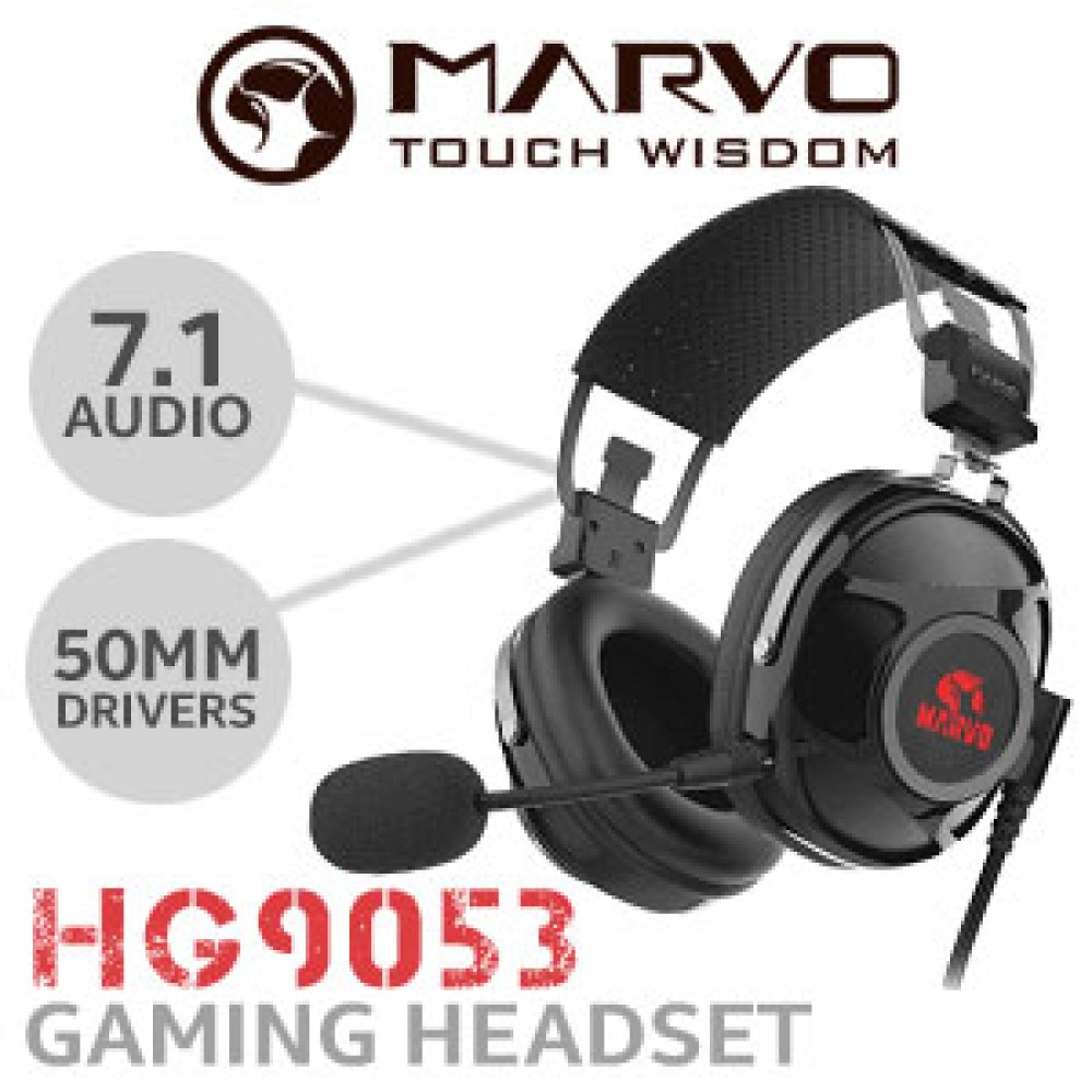 אוזניות ‏חוטיות Marvo HG9053