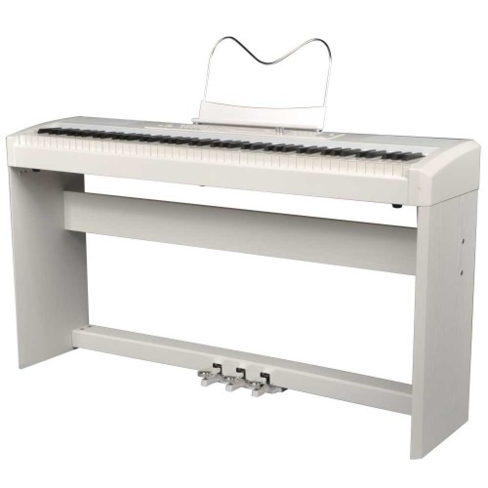 פסנתר חשמלי עם סטנד RINGWAY RP-35+ WHITE