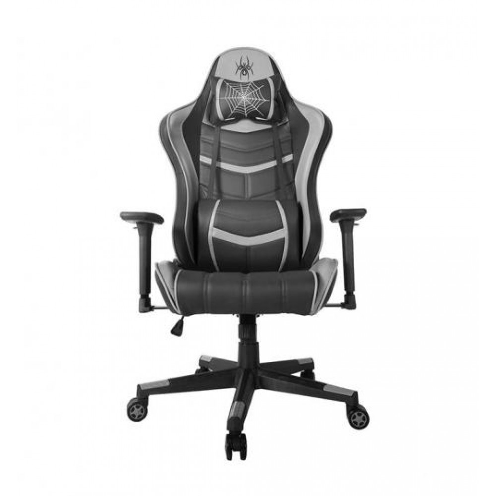 כיסא גיימינג Spider Drift Gray + ערכת גיימינג מתנה!