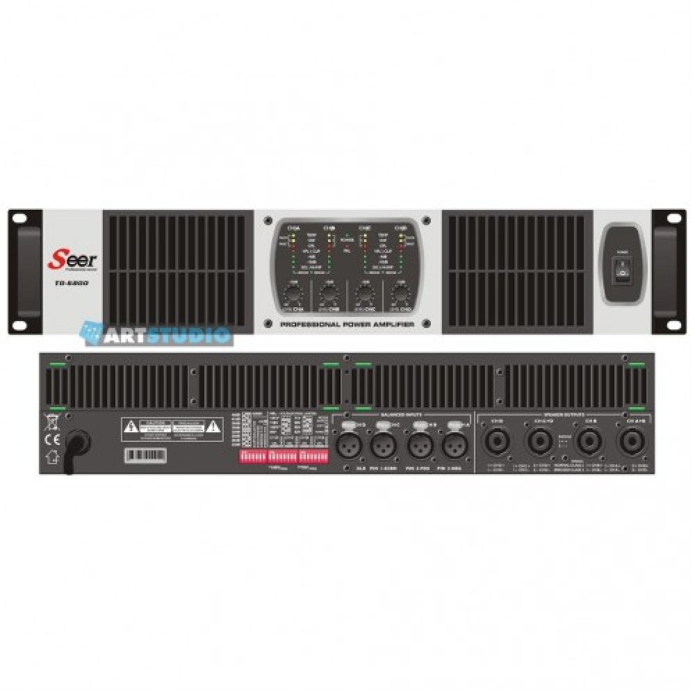 מגבר דיגיטלי 4x1700 Watt