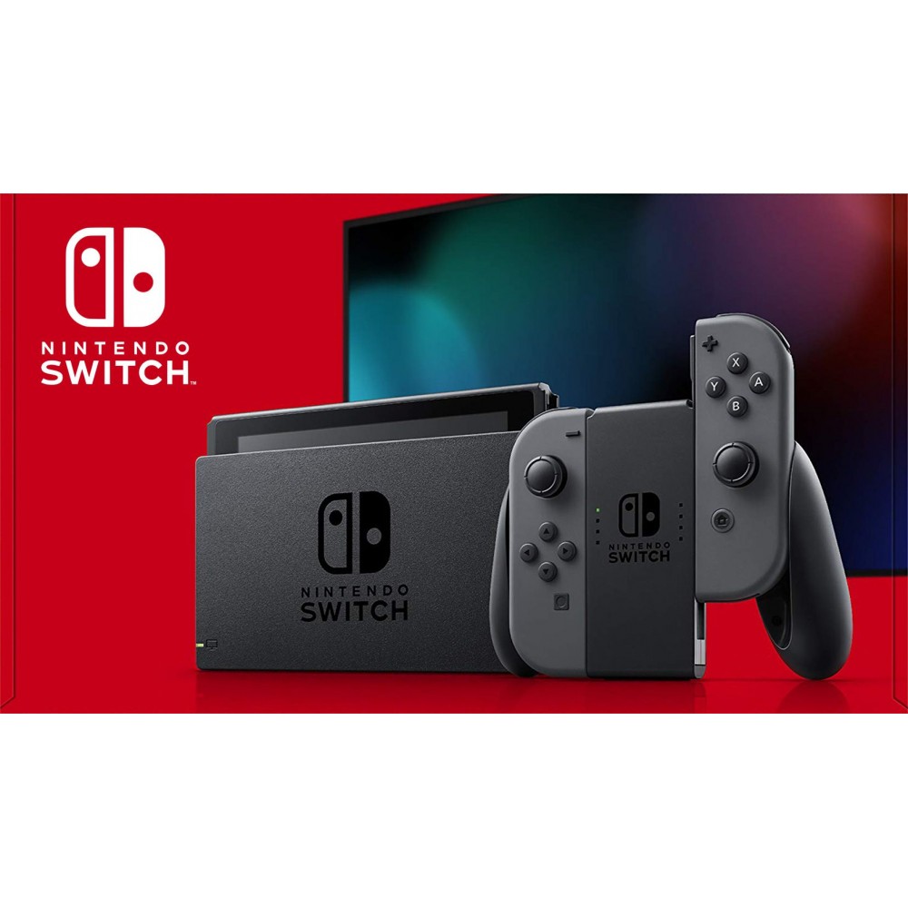 קונסולה Nintendo Switch V2 with Grey Joy‑Con יבואן רשמי